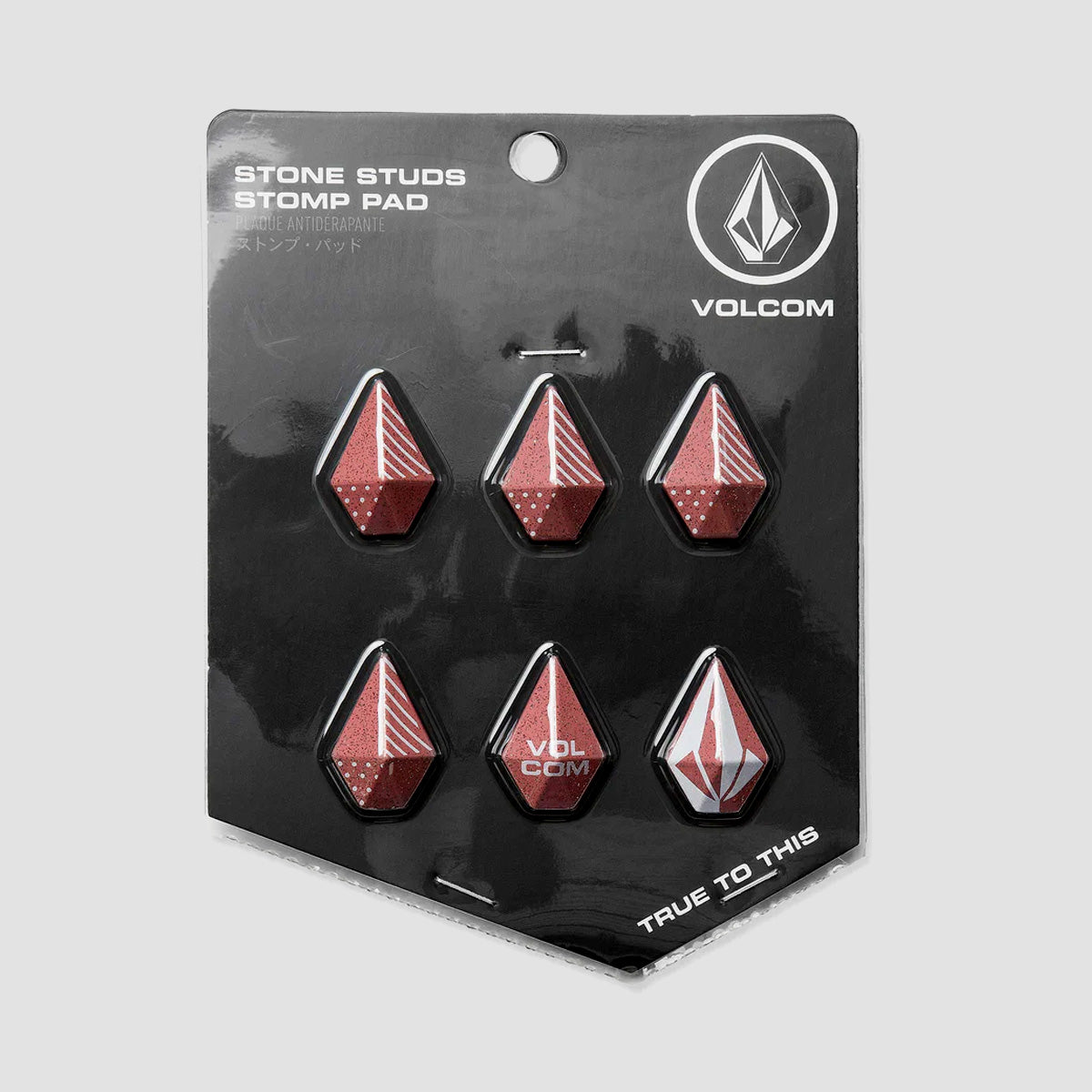 Volcom Stone Studs Stomp Pads Pink