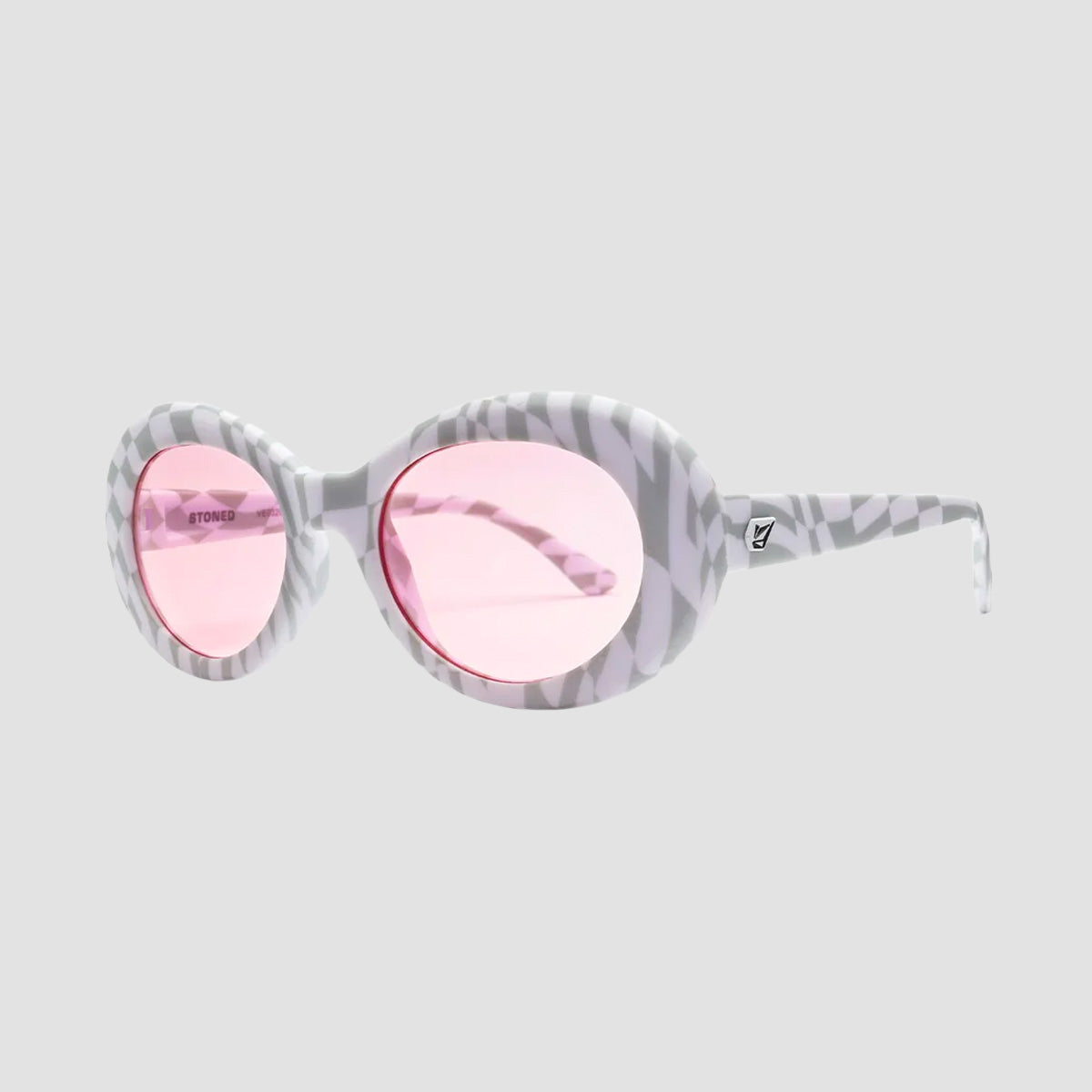 Volcom Stoned Sunglasses Check Her/Rose - Unisex