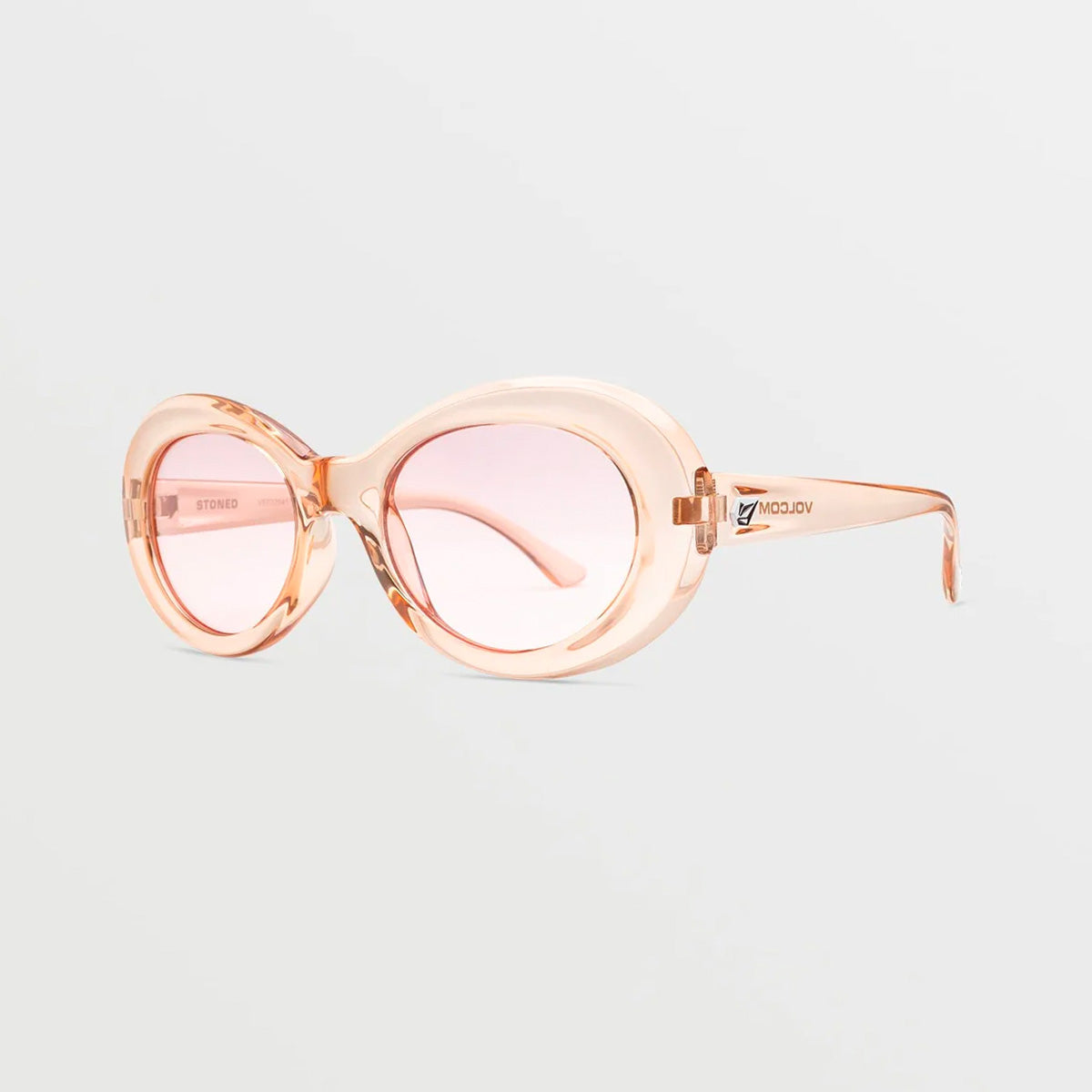 Volcom Stoned Sunglasses Gloss Quail Feather/Pink - Unisex