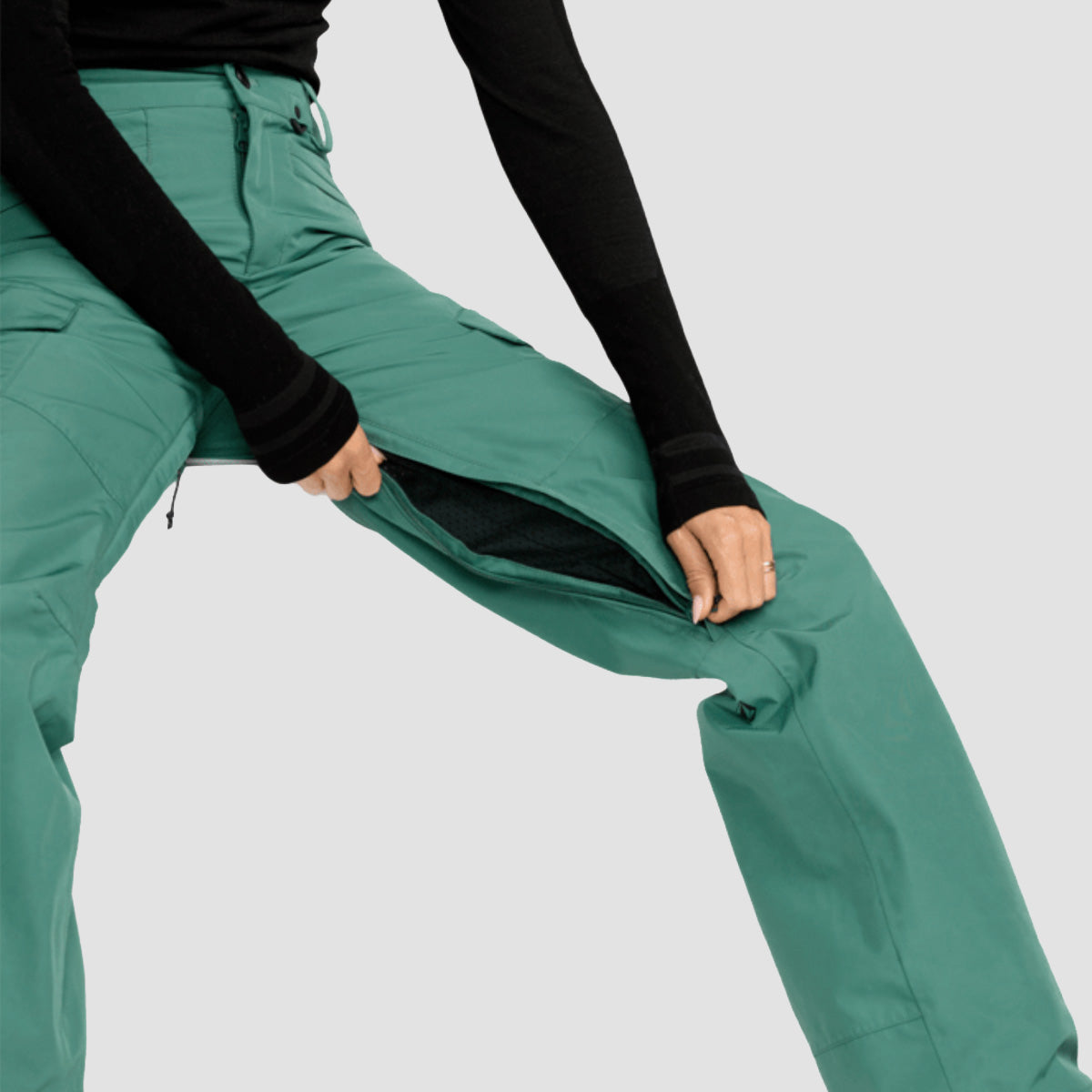 Volcom Stonelark Gore-Tex Snow Pants Spruce Green - Womens