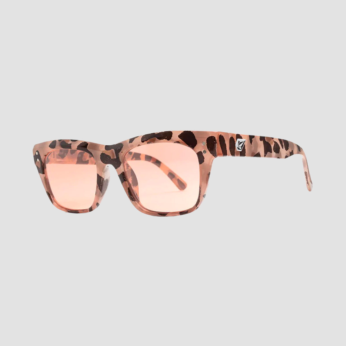 Volcom Stoneview Sunglasses Deff Leopard/Rose - Womens