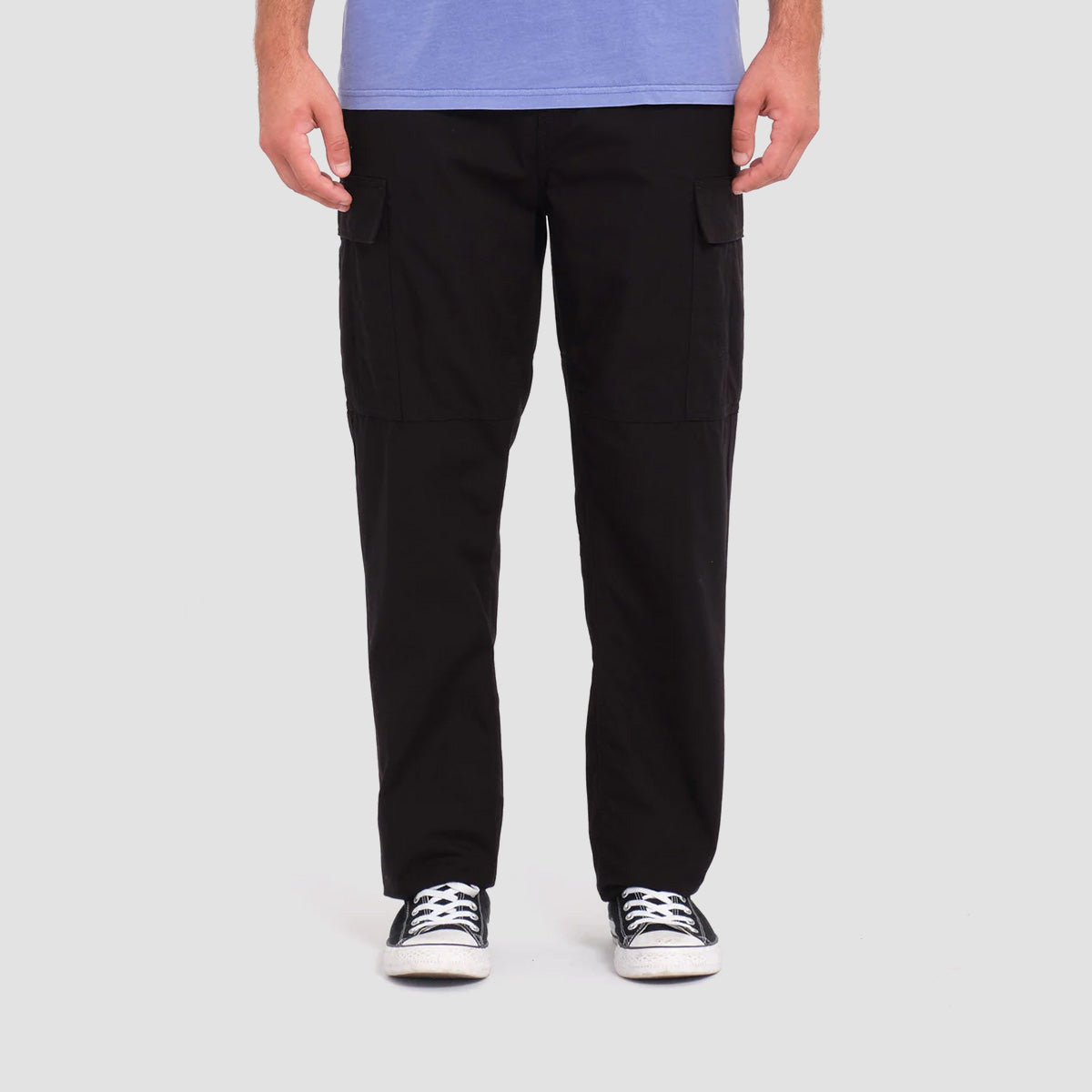 Volcom Strange Tripper Tapered Cargo Pants Black