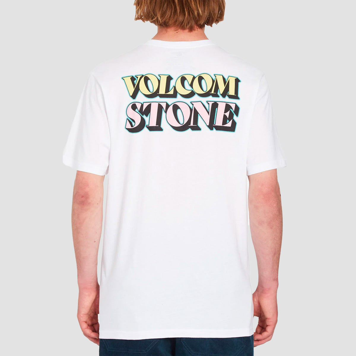 Volcom Stript T-Shirt White