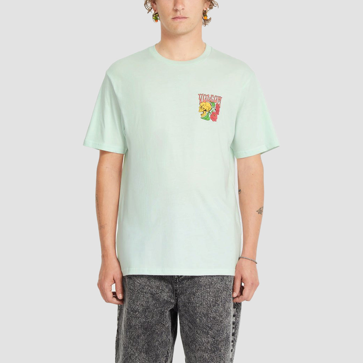 Volcom Tooflow T-Shirt Cloud Blue