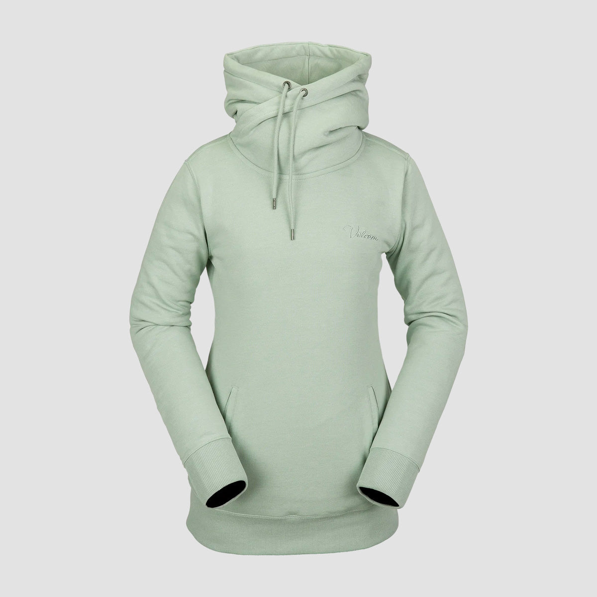 Volcom Tower Pullover Hoodie Sage Frost - Womens
