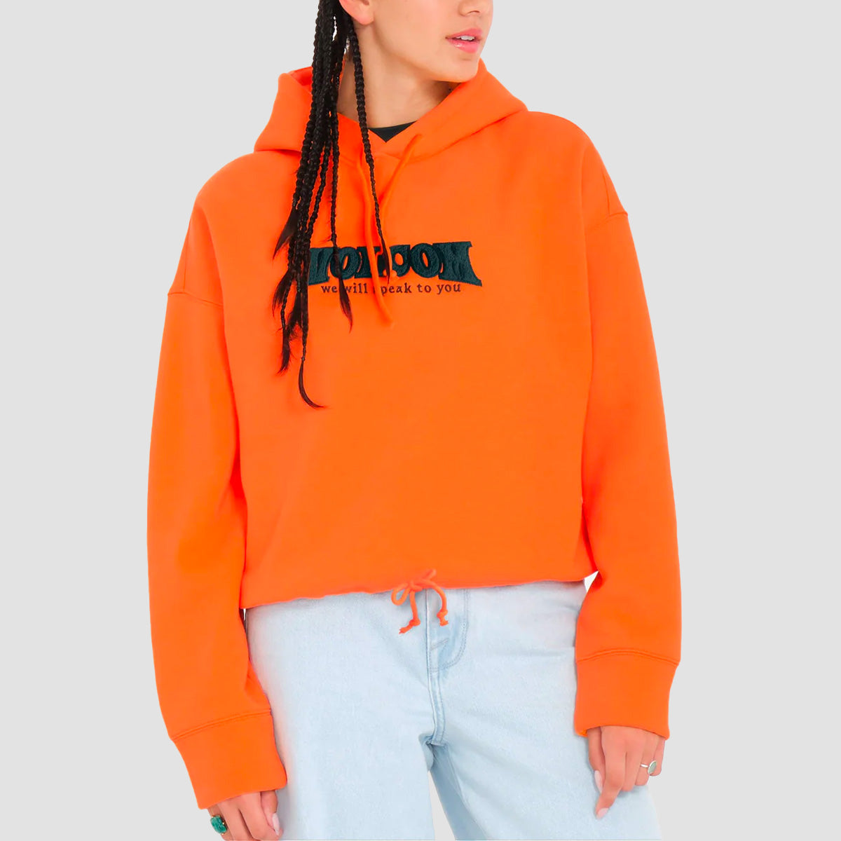 Volcom Tripstone Play The Game Pullover Hoodie Carrot - Womens
