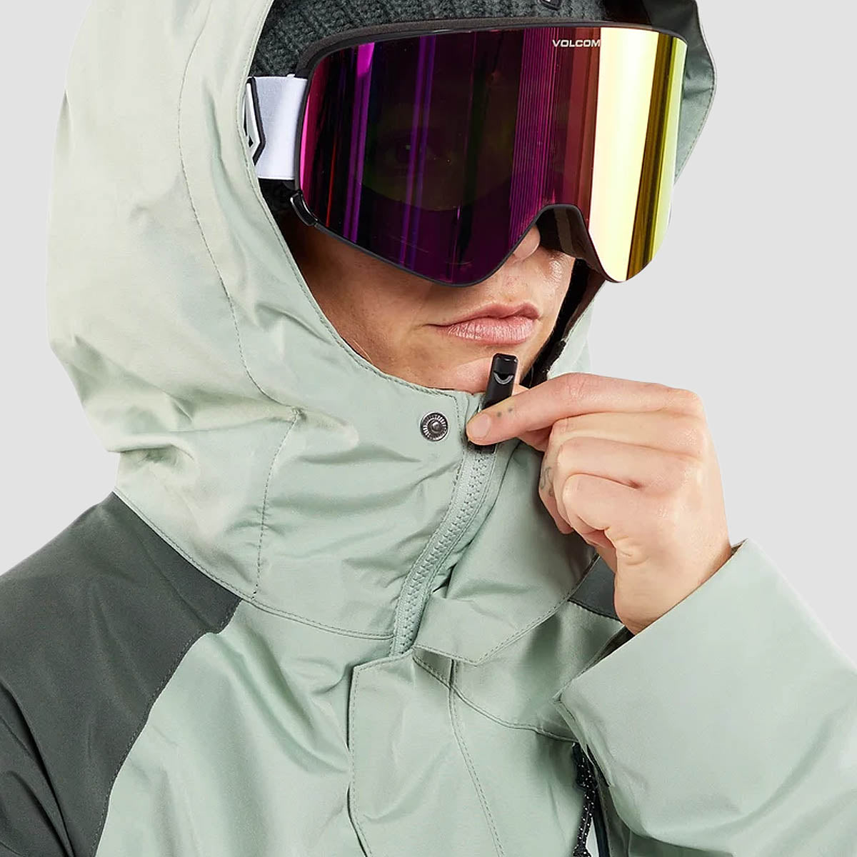 Volcom V.Co Aris Gore-Tex Snow Jacket Sage Frost - Womens