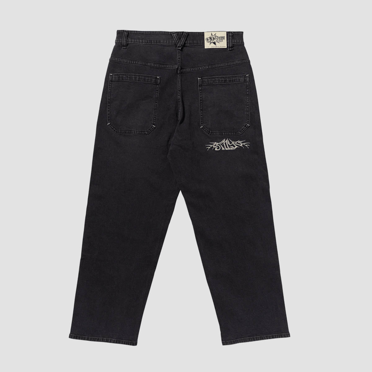 Volcom V Ent Tisakorean Loose Fit Jeans Fade To Black