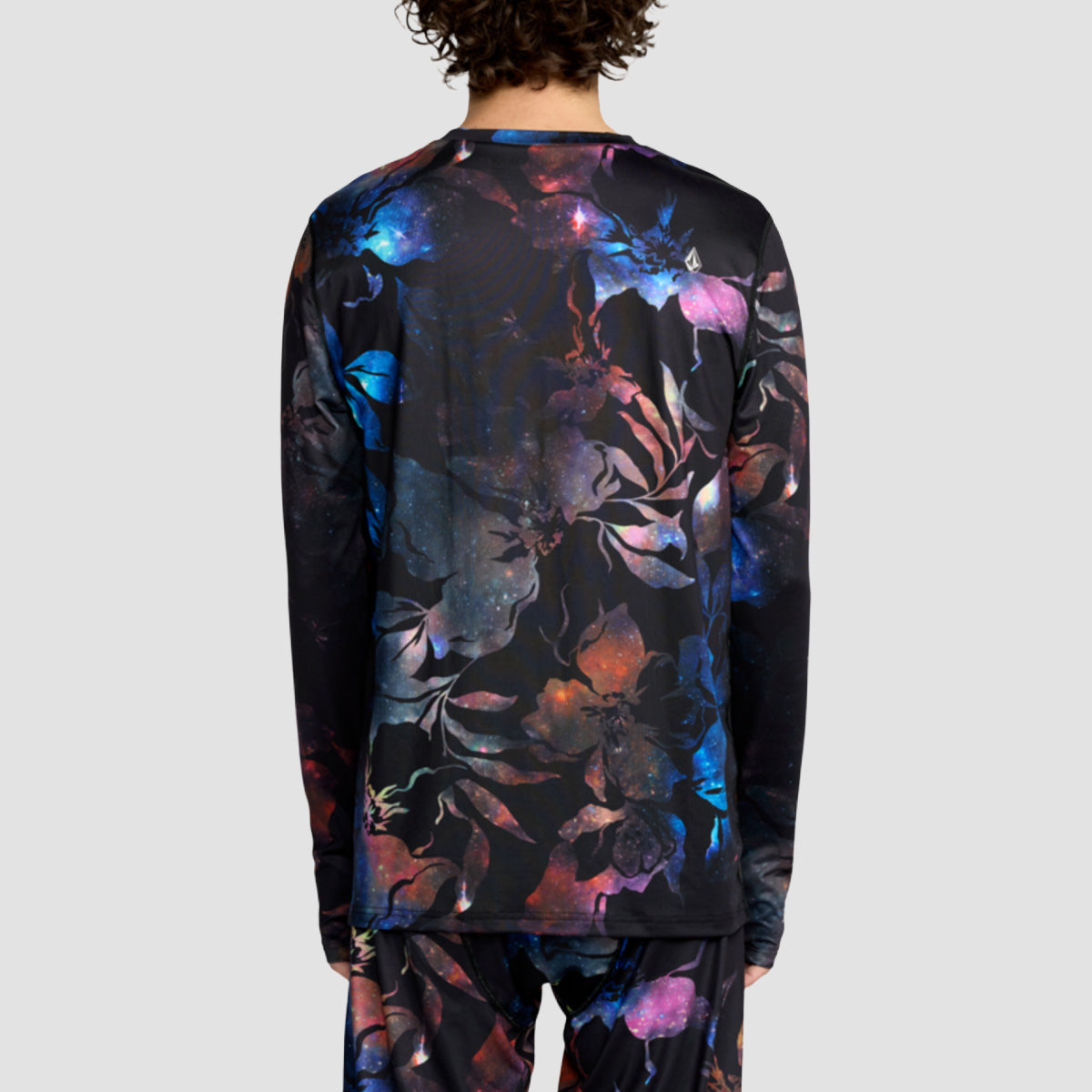 Volcom V-Science Base Layer Longsleeve Crew T-Shirt Space Aloha