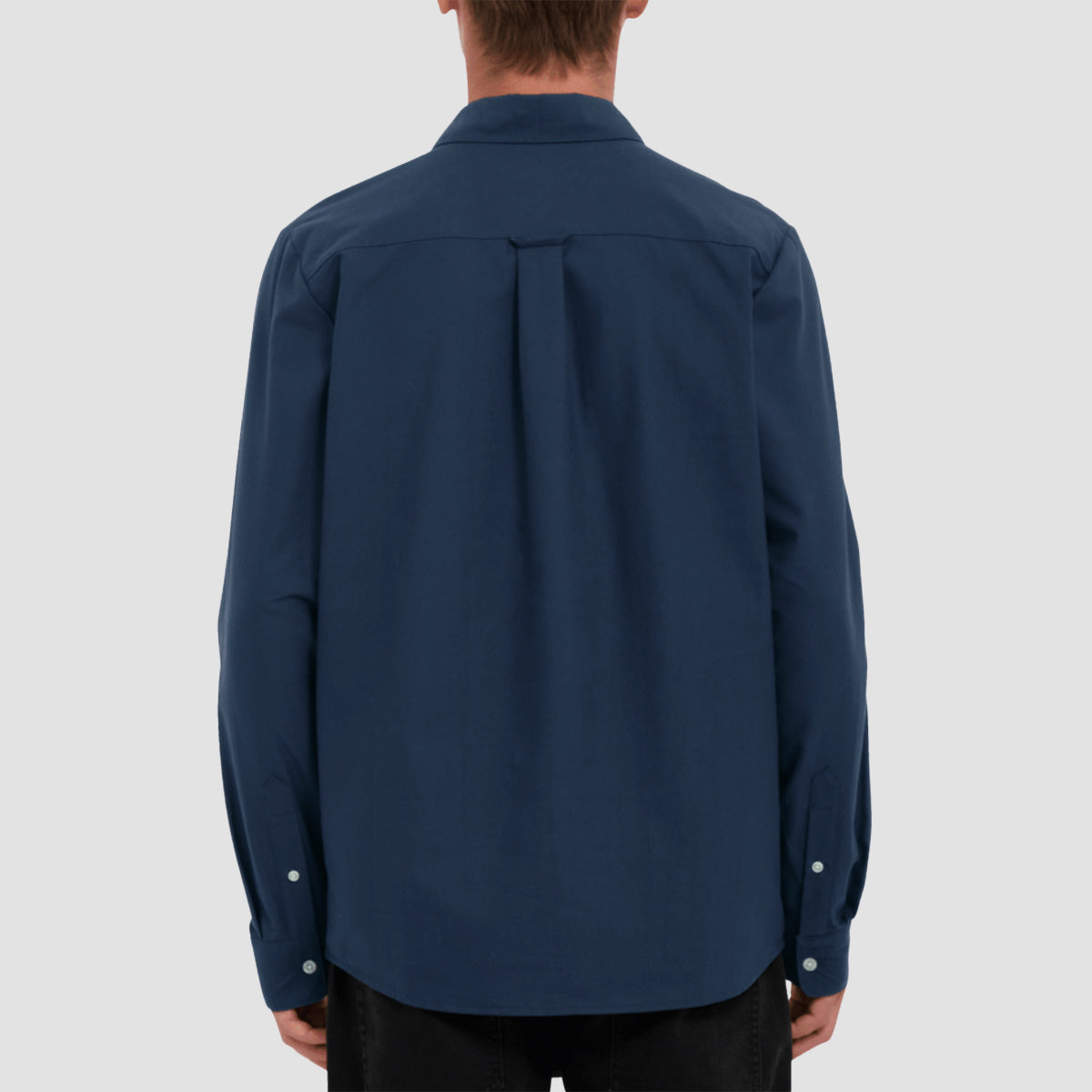 Volcom Veeco Oxford Longsleeve Shirt Navy