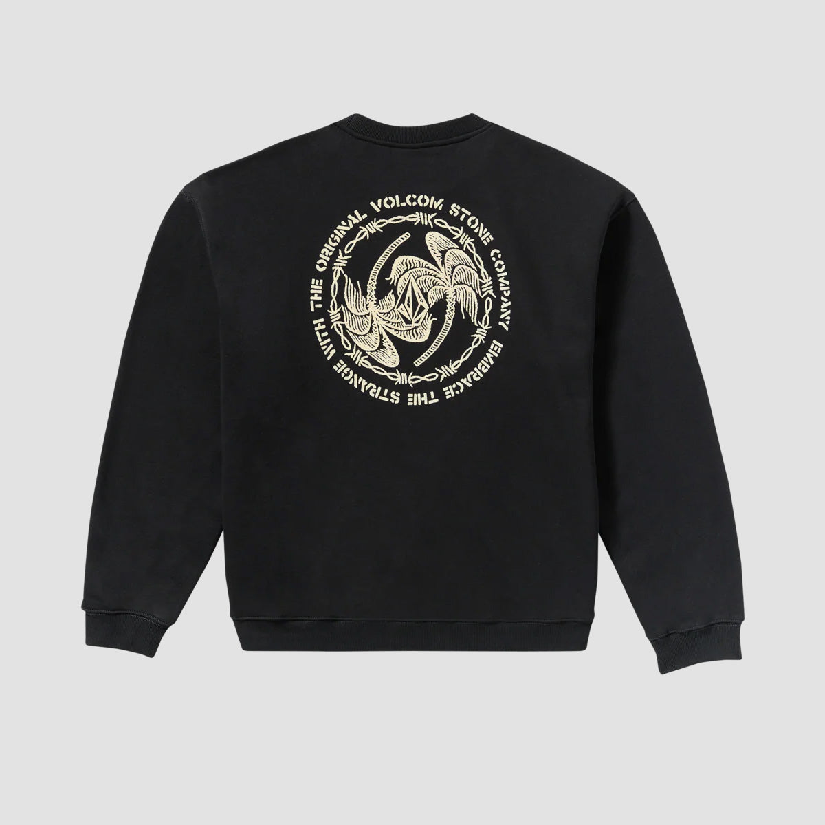 Volcom Watanite Crew Sweatshirt Black