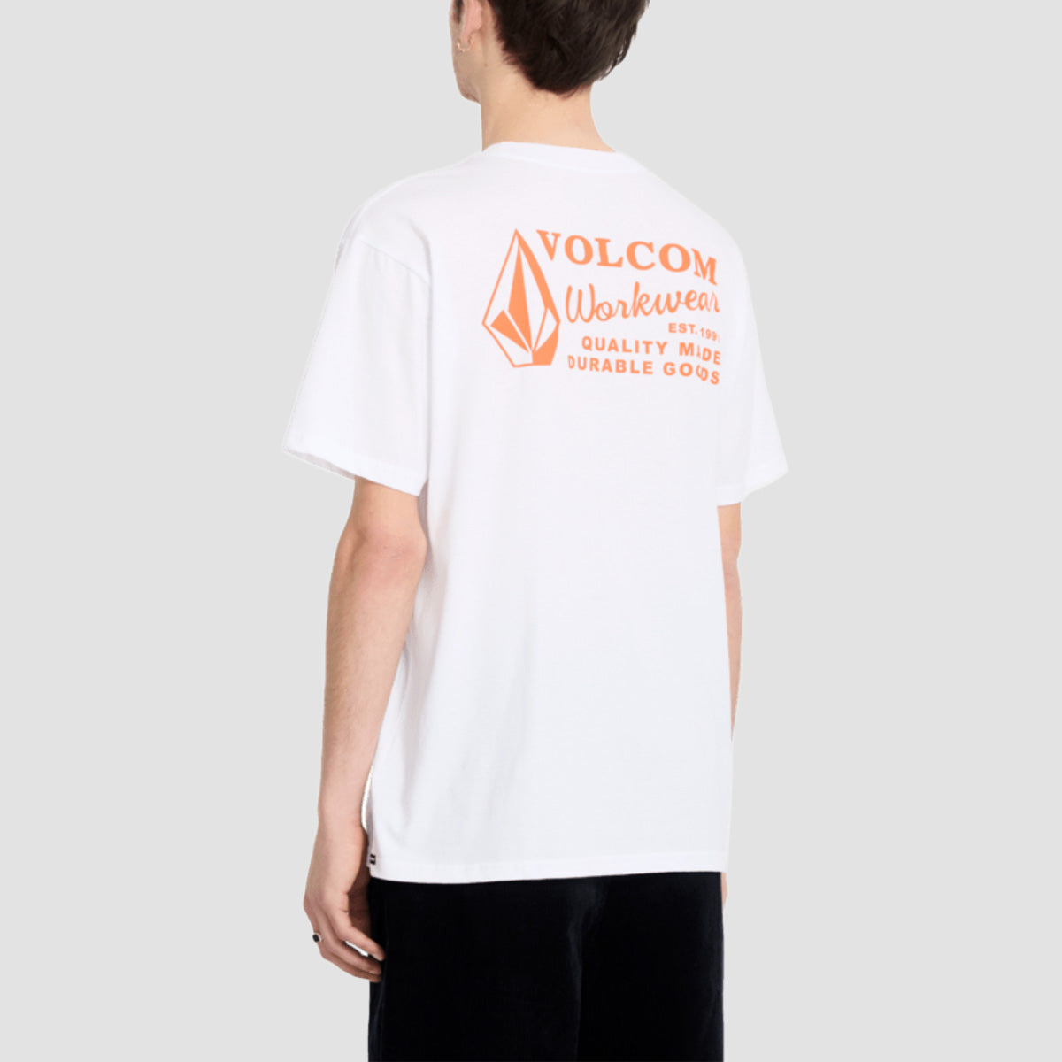 Volcom Workwear T-Shirt White Combo