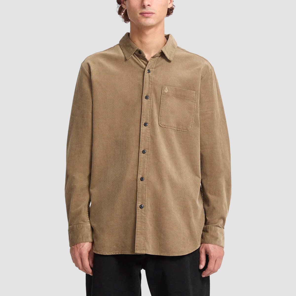 Volcom Zander Longsleeve Shirt Teak