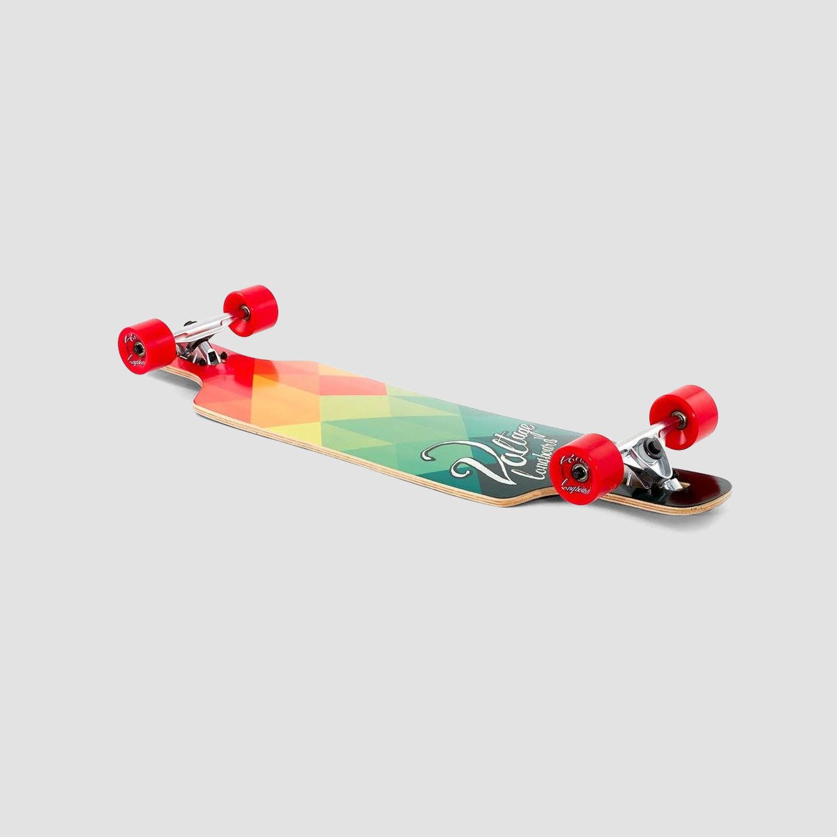 Voltage DT Longboard Red/Green - 39"