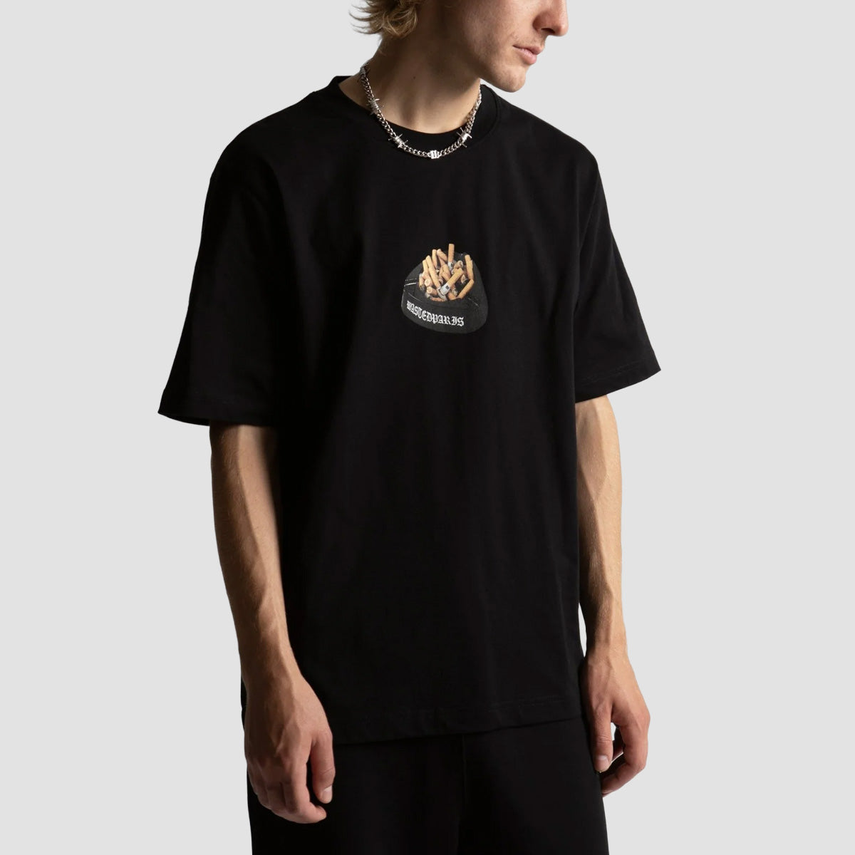Wasted Paris Ashtray T-Shirt Black