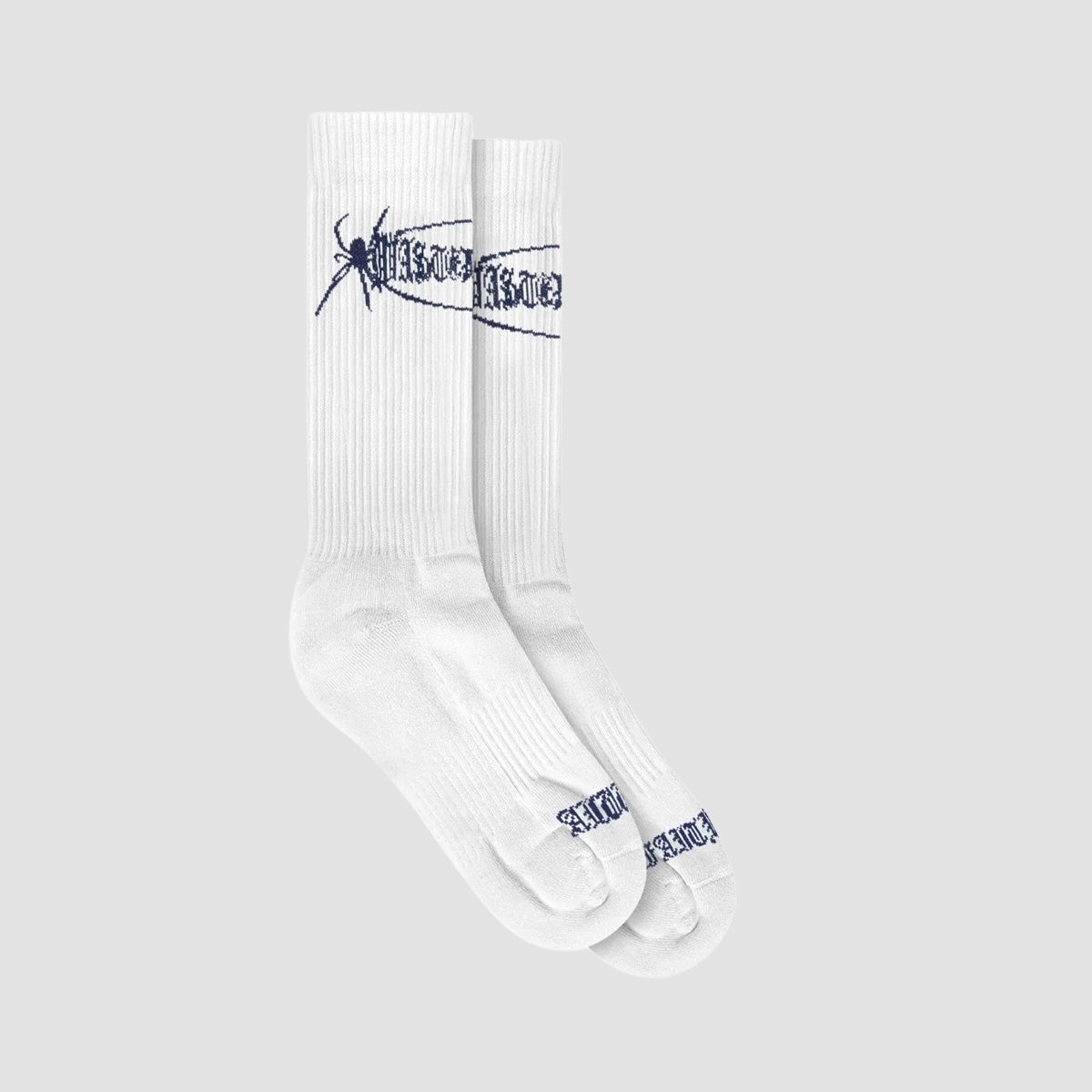 Wasted Paris Boiler Socks White