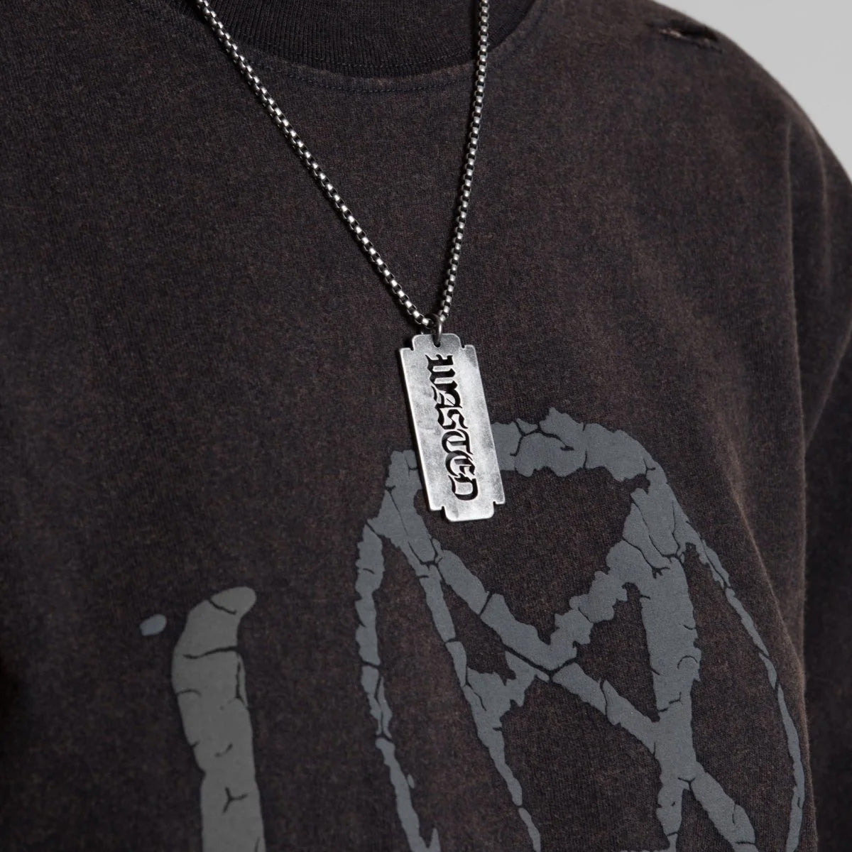 Wasted Paris Sharp Necklace Silver (Stainless Steel)