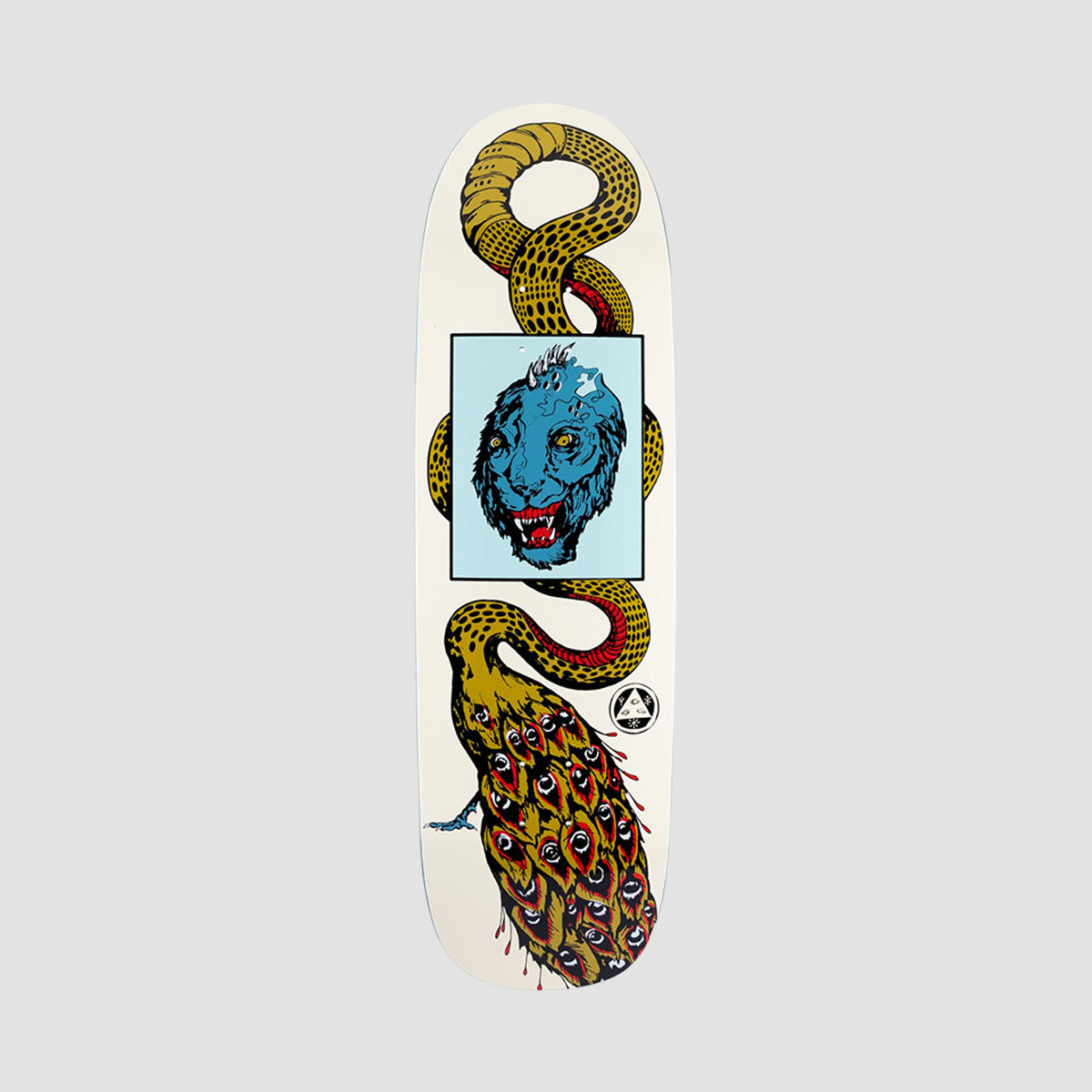 Welcome Glam Dragon On Boline Skateboard Deck Bone - 9.25"