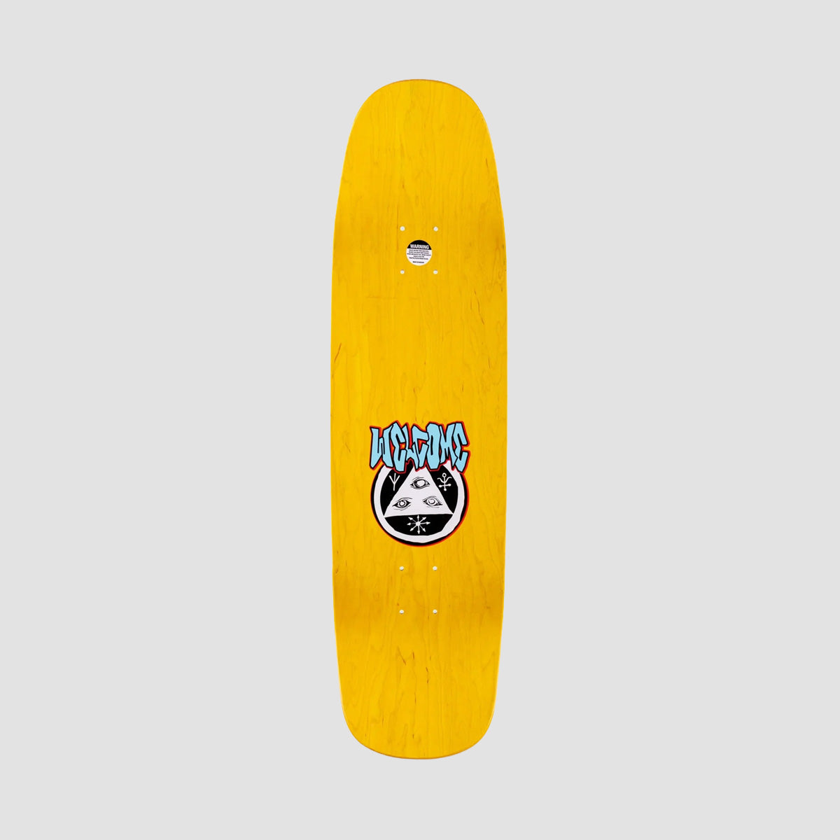 Welcome Lessrach On Son Of Golem Skateboard Deck White - 8.75"