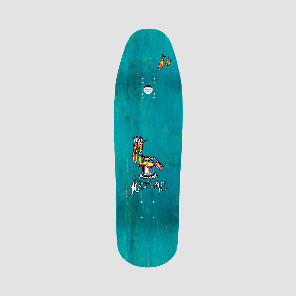 Welcome Miller Collage On Gaia Skateboard Deck Various Stains - 9.6"