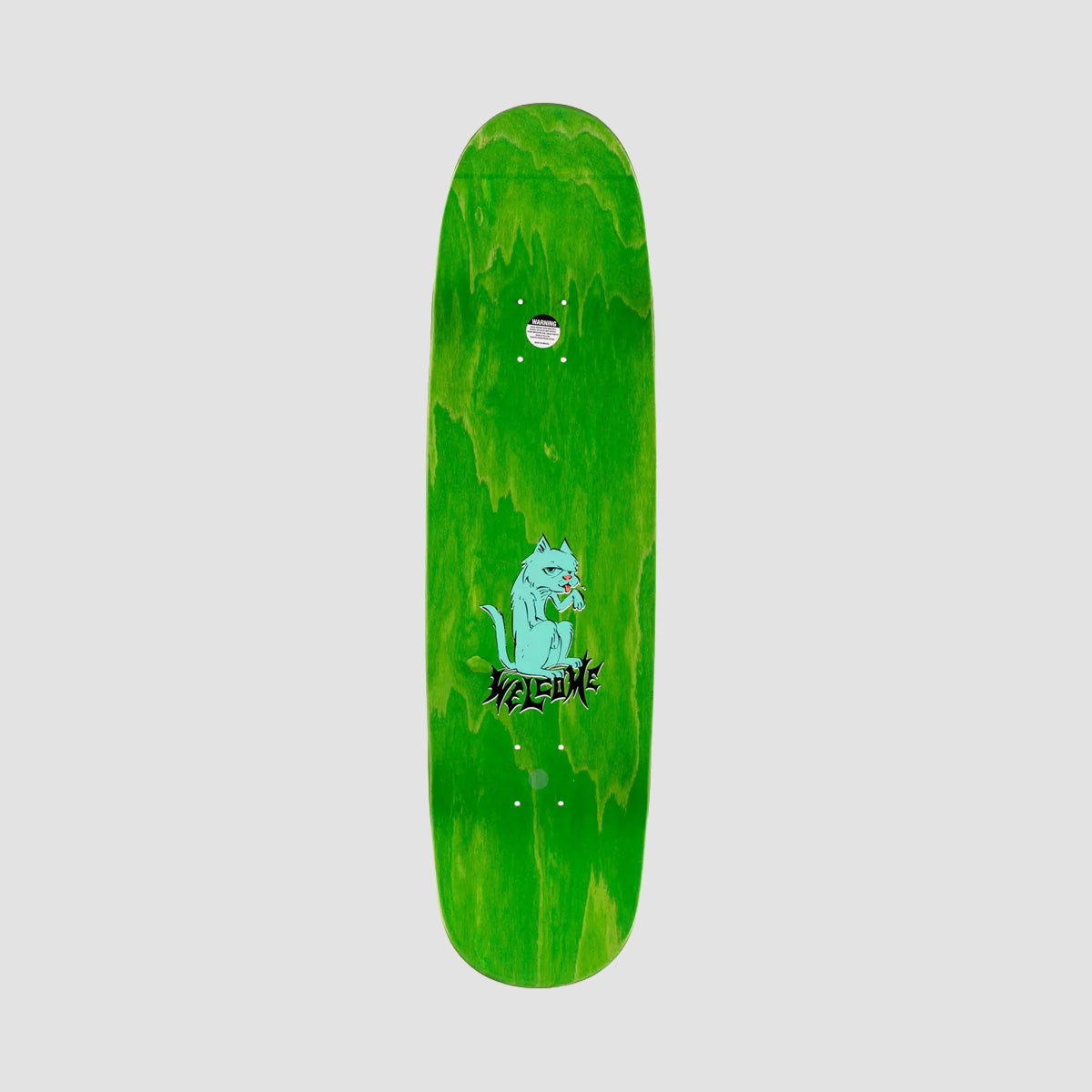 Welcome Purr Pile Nora Pro Model On Sphynx Skateboard Deck Purple Stain - 8.8"