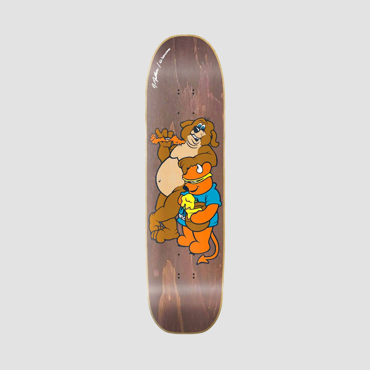World Industries Rodney Mullen Bear Skateboard Deck Brown - 7.375"