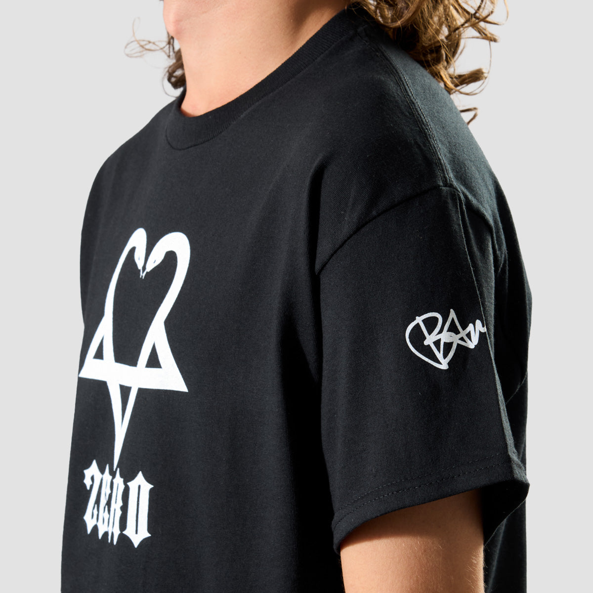 Zero Bam Snake-a-Gram T-Shirt Black