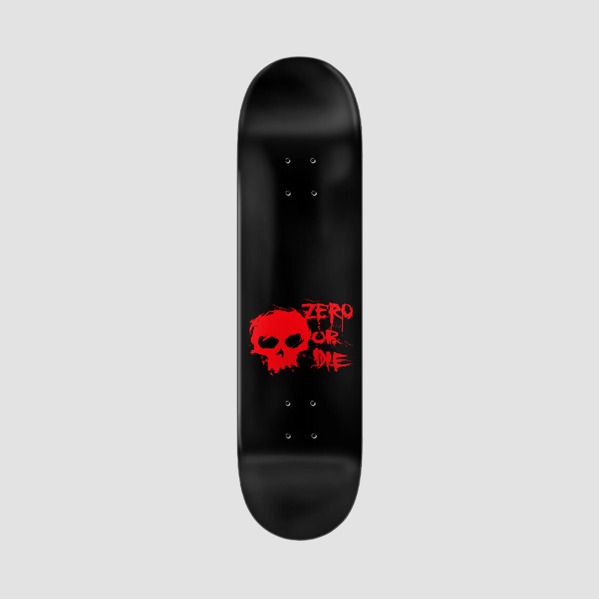 Zero Blood Skull Skateboard Deck Matte - 8.5"