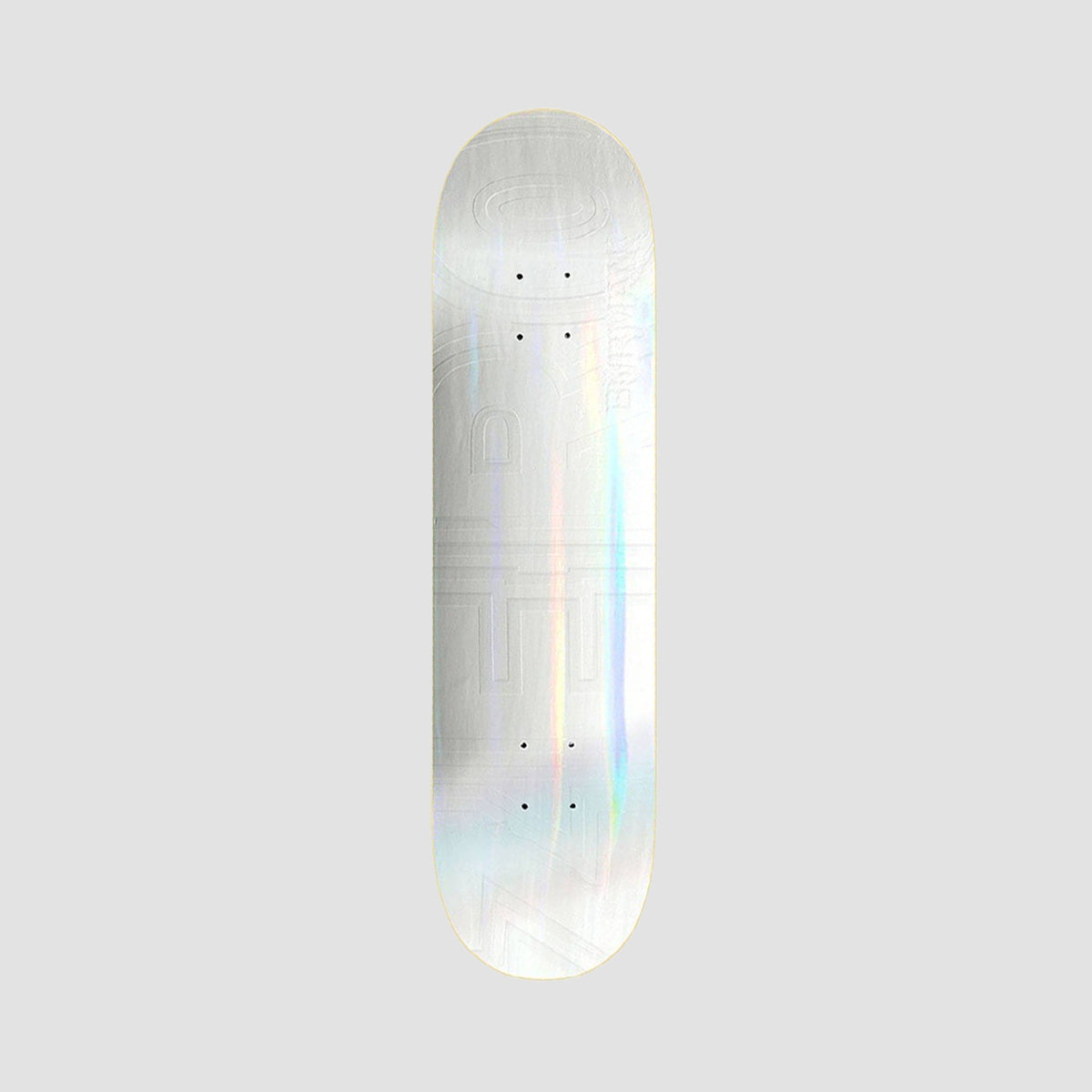 Zero Bold Dane Burman Skateboard Deck Bold White/White Irridescent - 8.5"