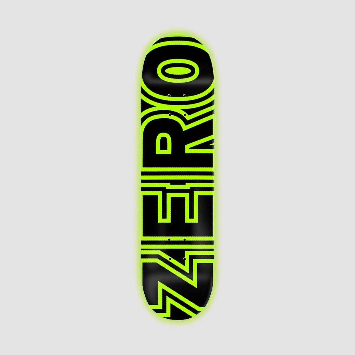 Zero Bold Skateboard Deck Glow In The Dark - 8.5"