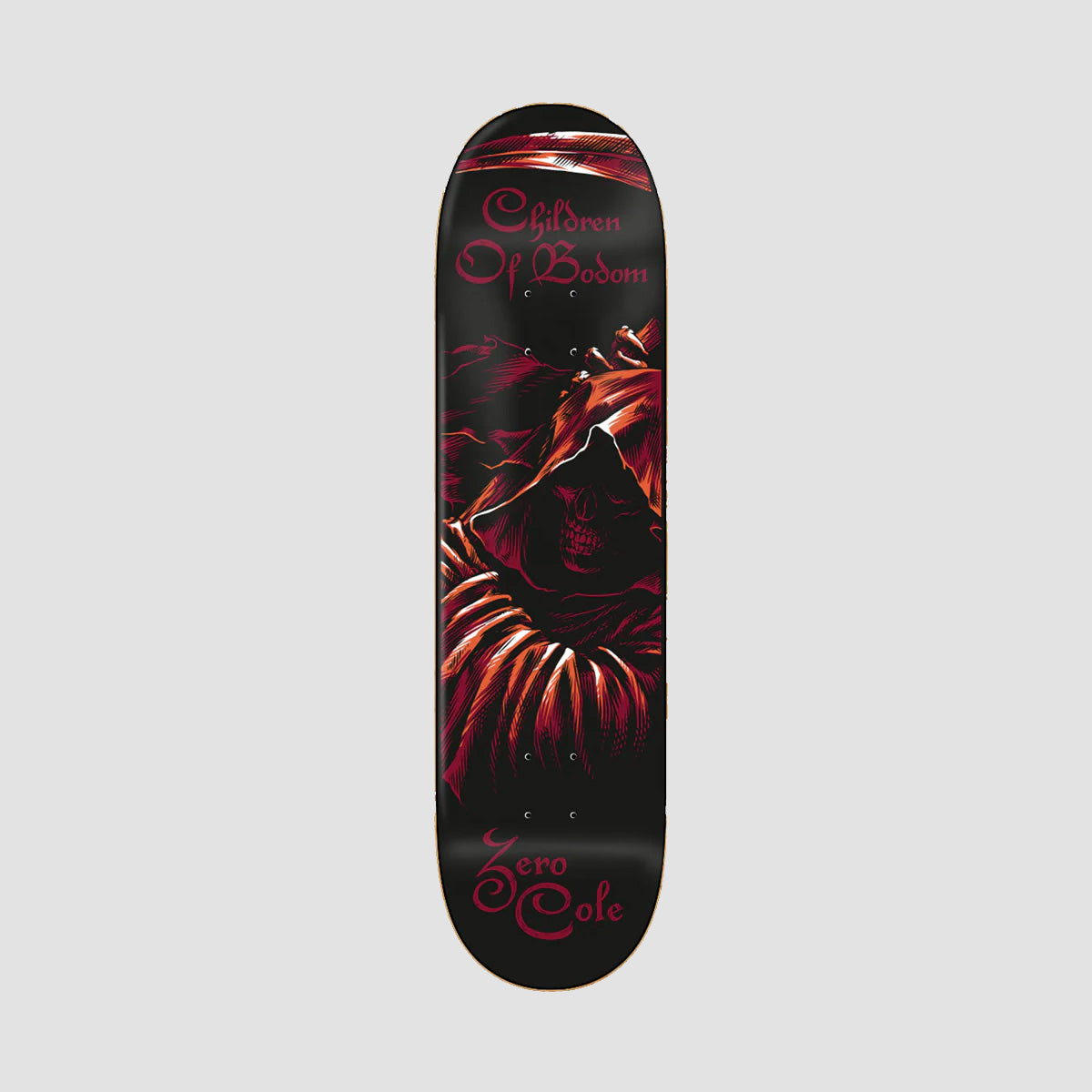 Zero Cole Children Of Bodom Reaper Skateboard Deck - 8.5"