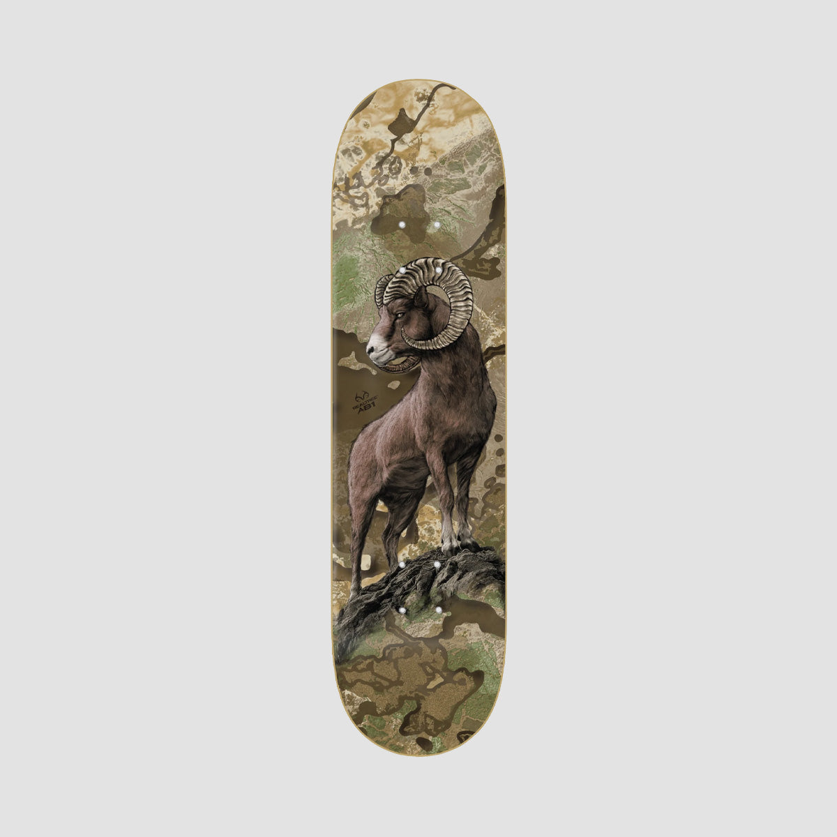 Zero Realtree Bighorn Adam Arunski Skateboard Deck - 8.5"