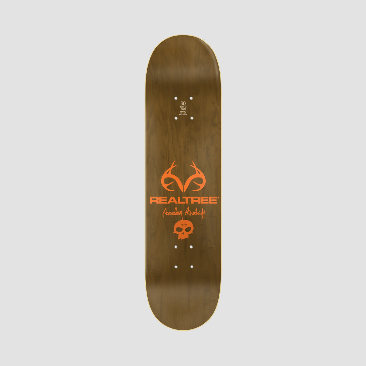 Zero Realtree Diamondback Brandon Burleigh Skateboard Deck - 8.5"
