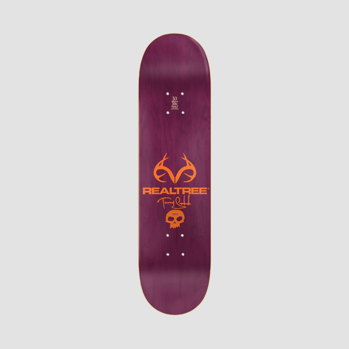 Zero Realtree Lion Tommy Sandoval Skateboard Deck - 8.25"