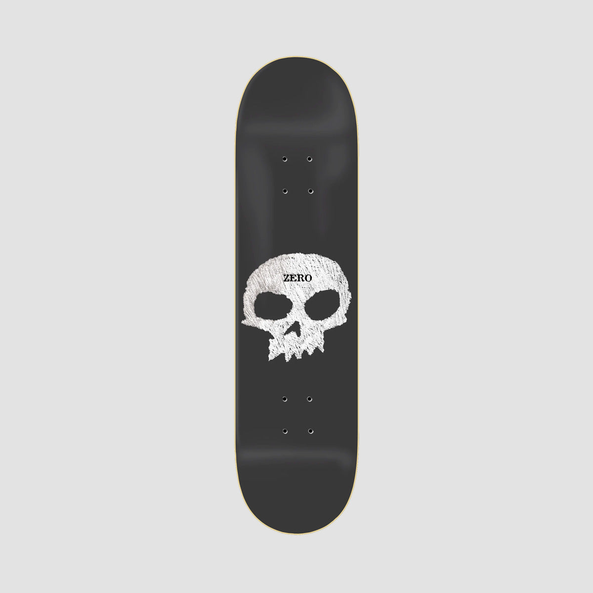 Zero Single Skull Chalkboard Skateboard Deck - 8.5"