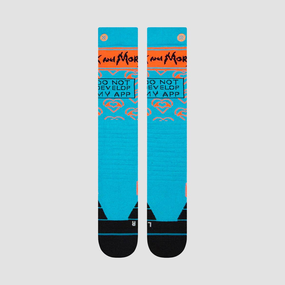 Stance Develop OTC Snow Socks Blue