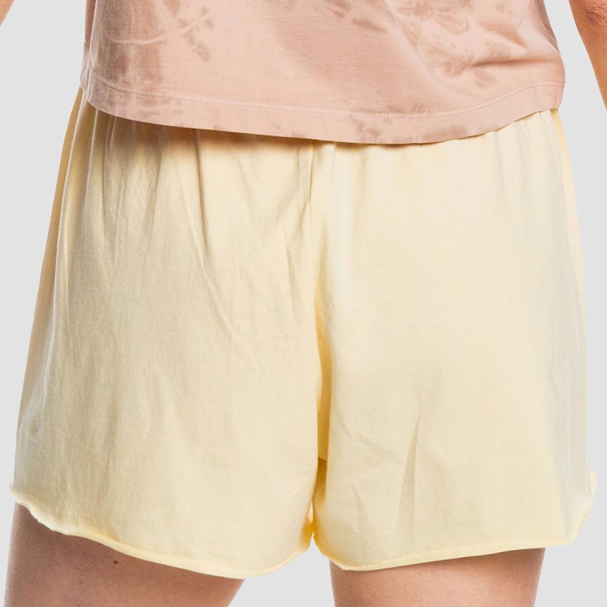 Quiksilver Beach Generation Shorts Pastel Yellow - Womens