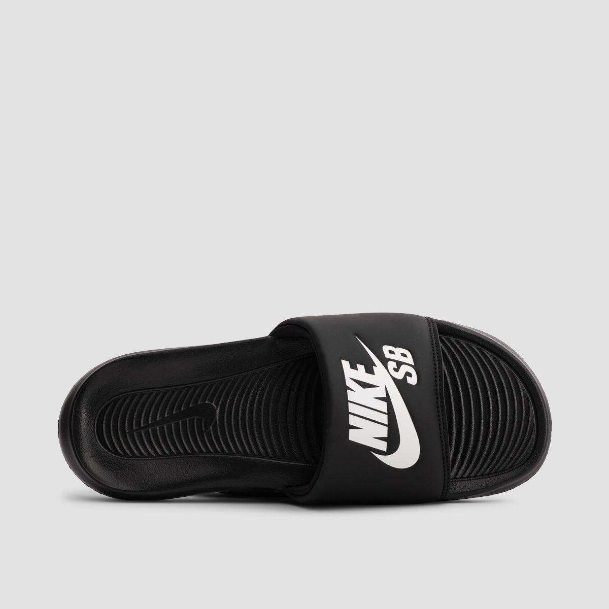 Nike Victori One Slides Black/White/Black