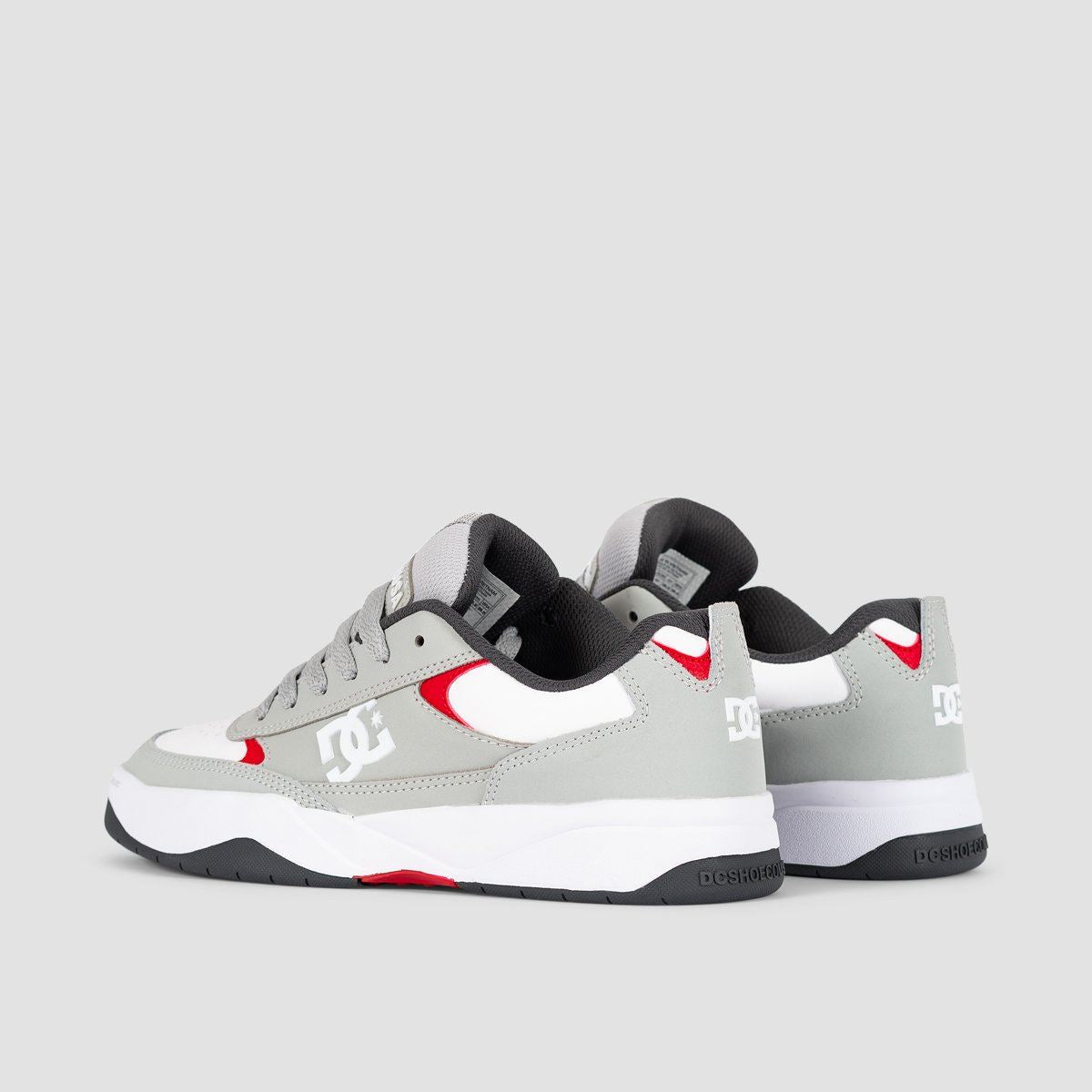 DC Penza Shoes - Grey/Red/White