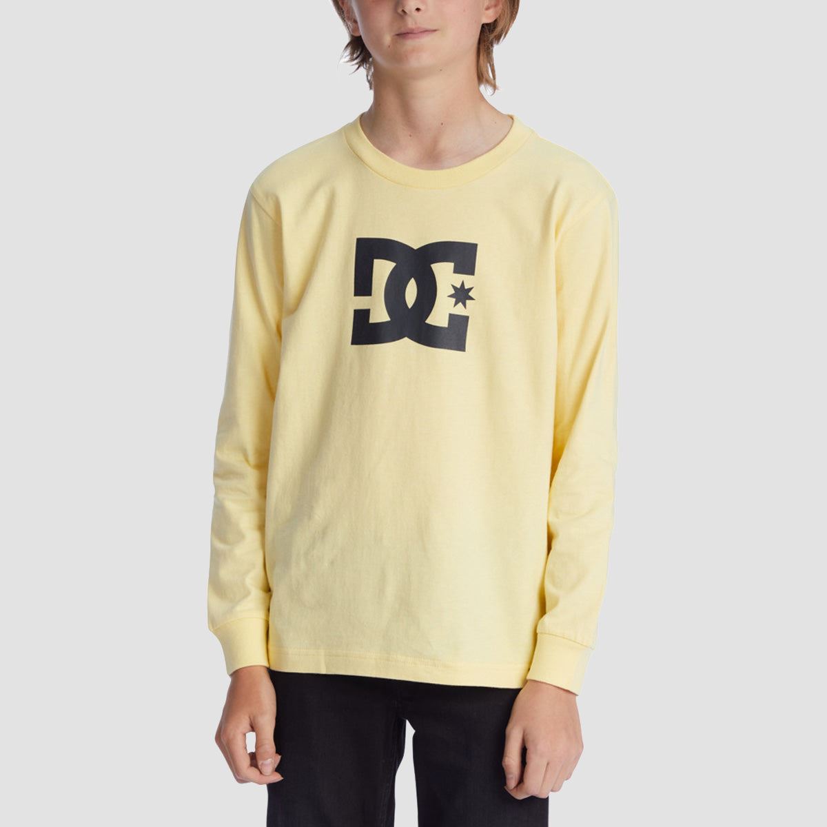 DC Star Longsleeve T-Shirt Pale Banana - Kids