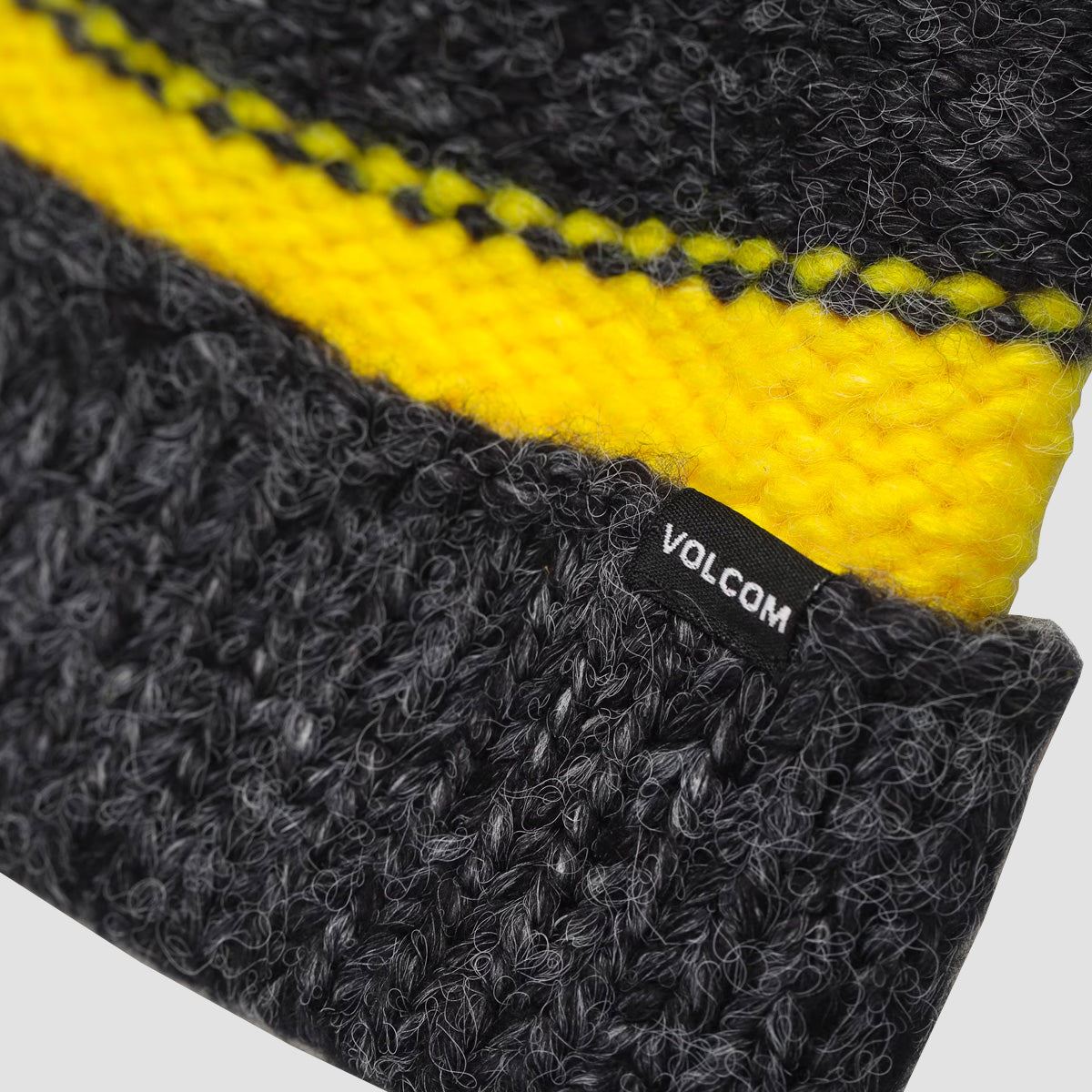 Volcom AP Hand Knit Beanie Black