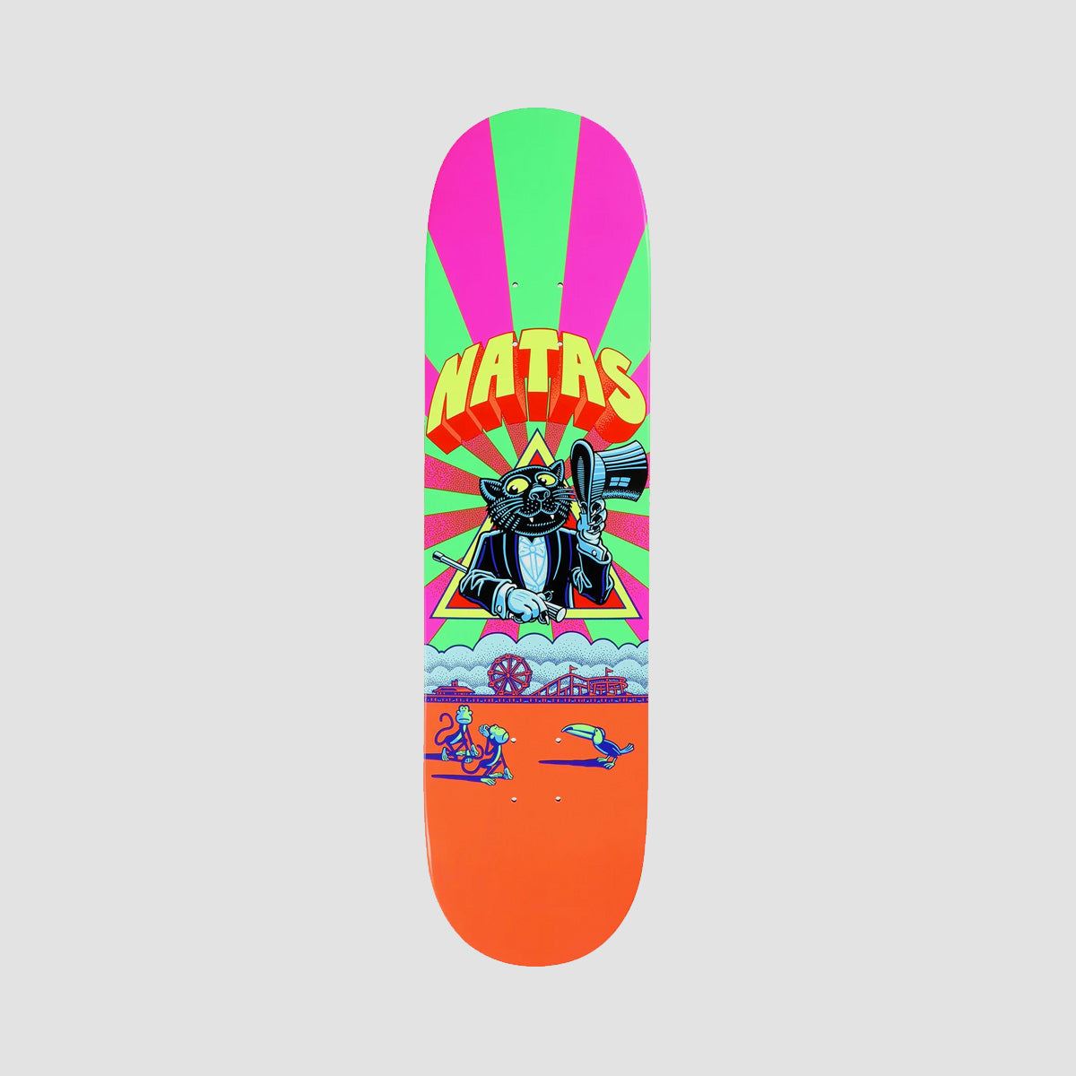 101 Natas Panther Popsicle HT Skateboard Deck Multi - 8.25"