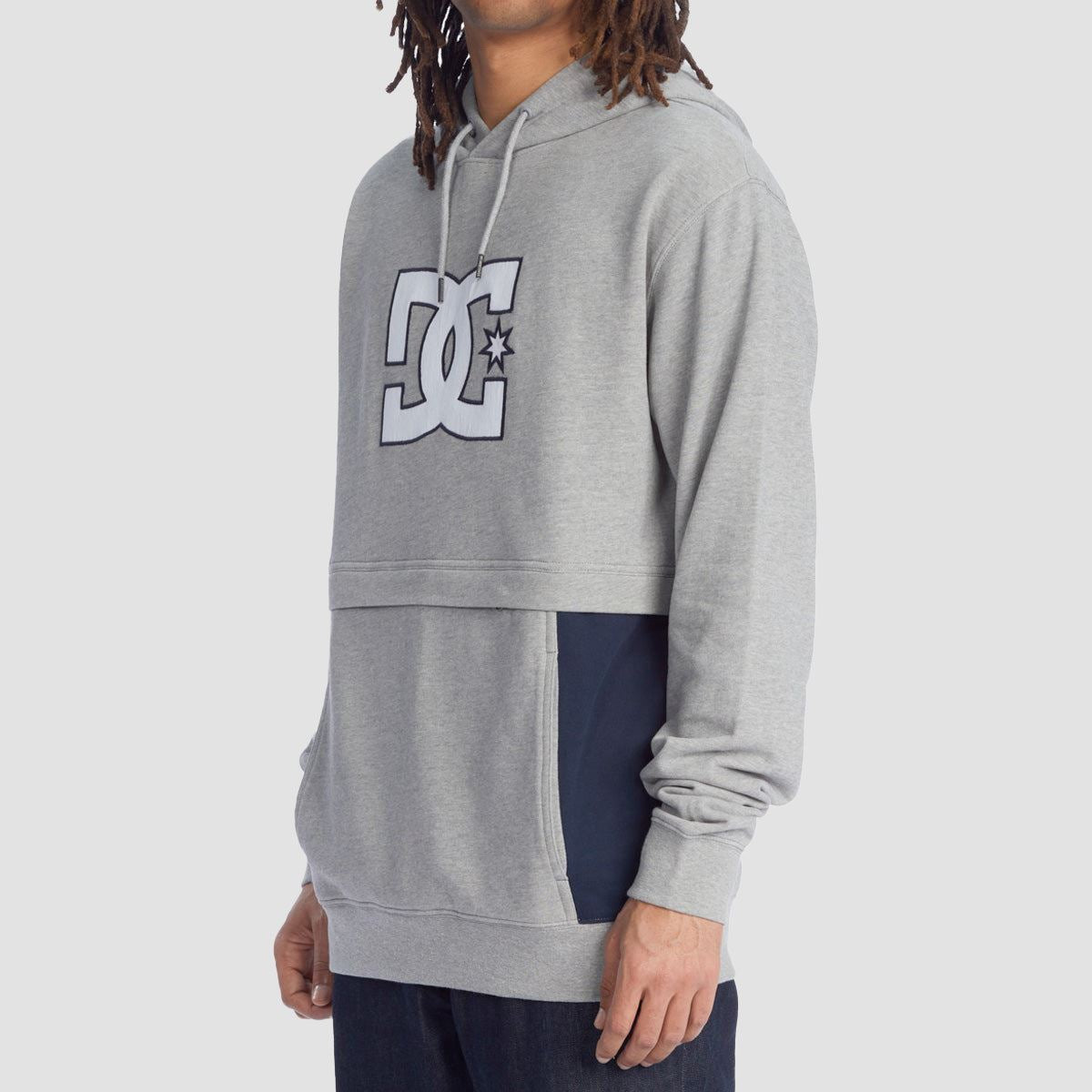 DC Bandwidth Pullover Hoodie Heather Grey