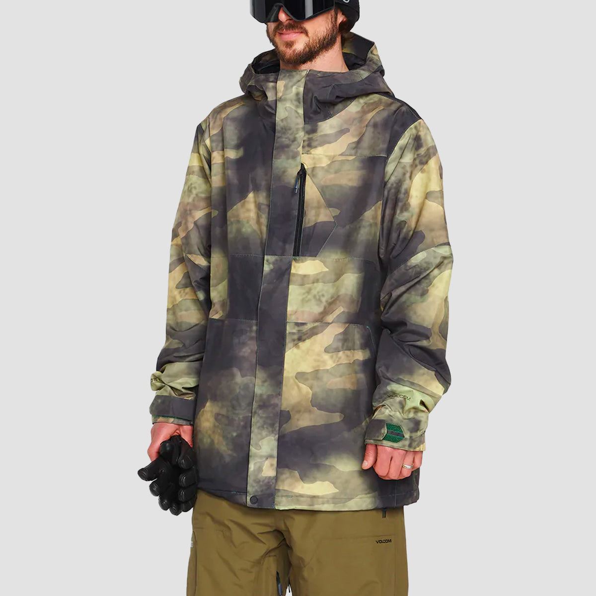 Volcom L Gore-Tex Snow Jacket Camouflage