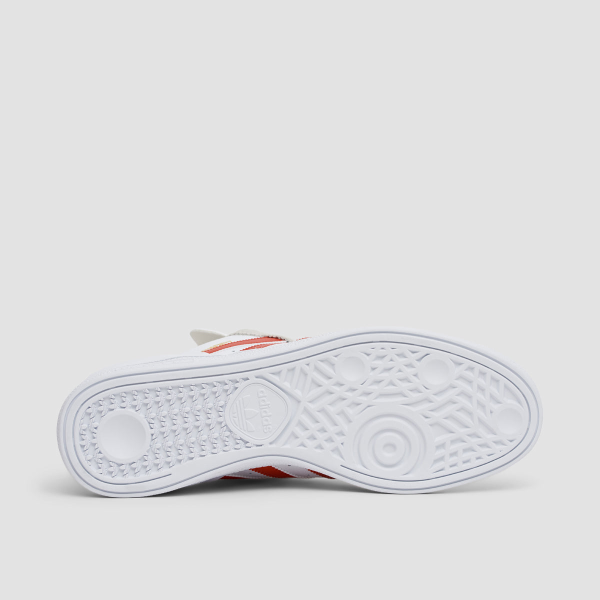 adidas Busenitz Shoes - Footwear White/Bet Scarlet/Gold Metallic