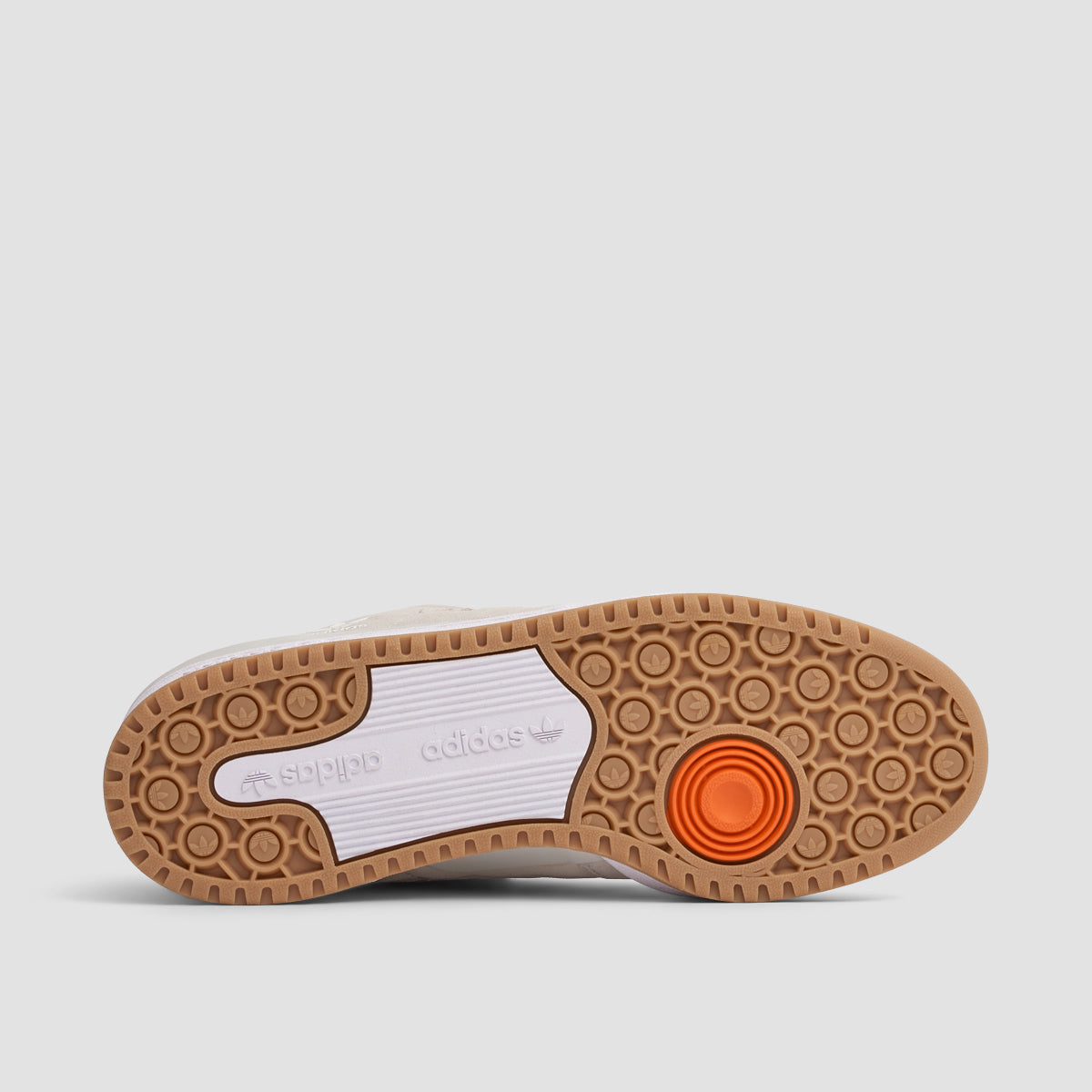 adidas Forum 84 Low ADV Shoes - Grey One/Imp Orange/Footwear White