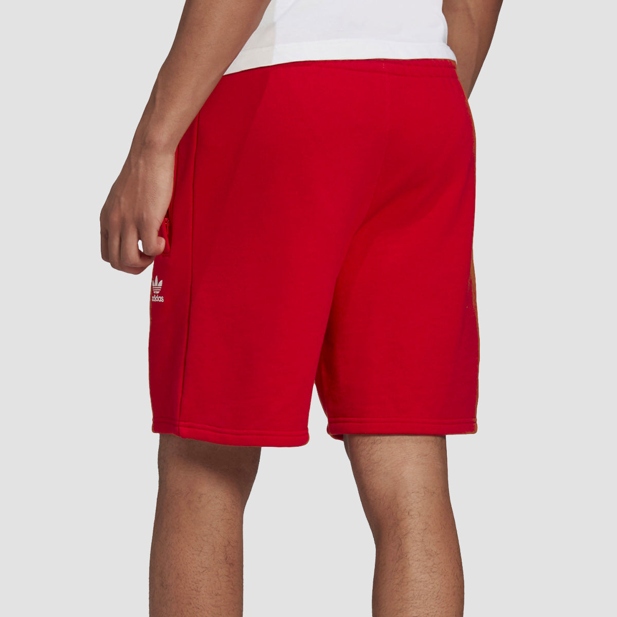 adidas Trefoil Essentials Shorts Scarlet