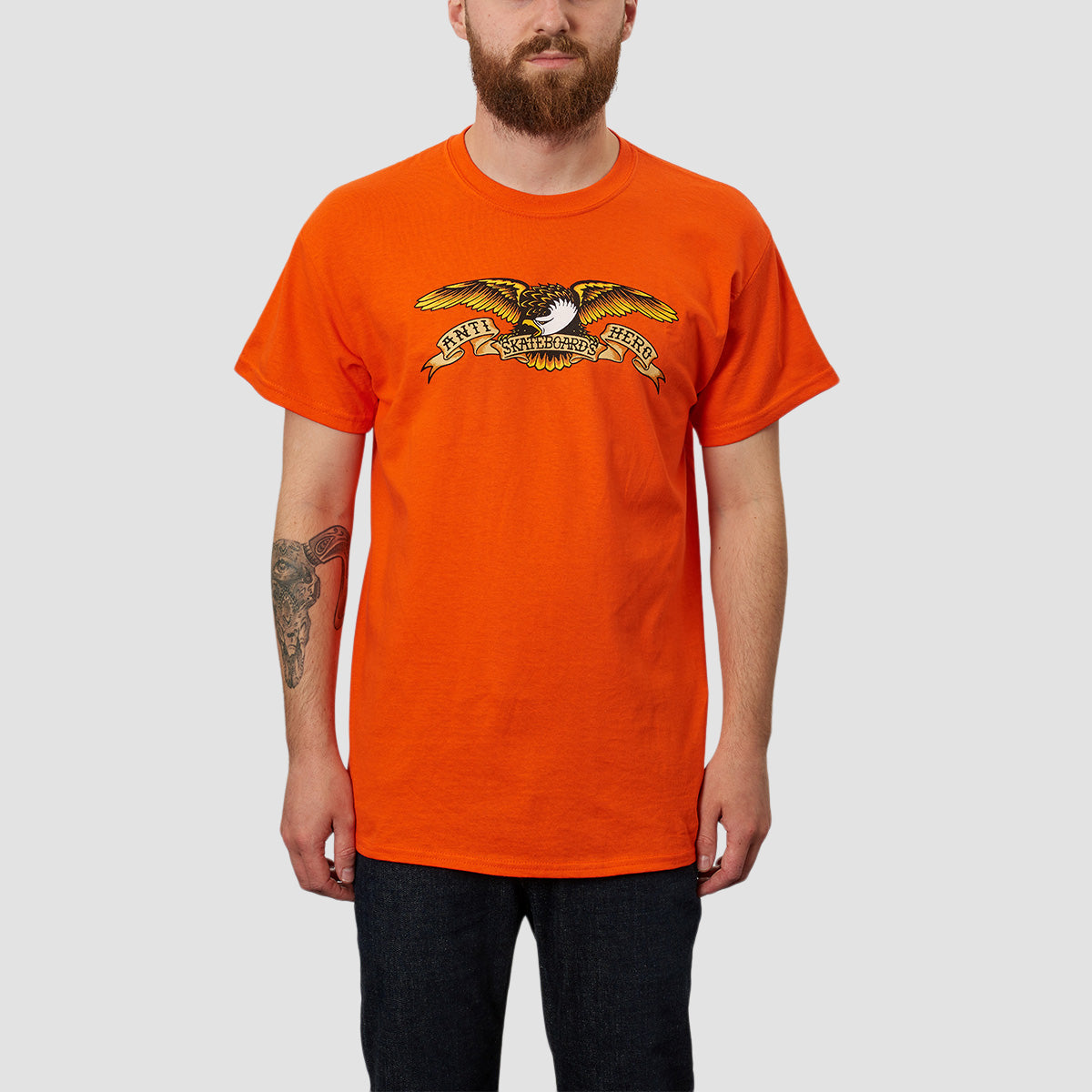 Antihero Eagle T-Shirt Orange