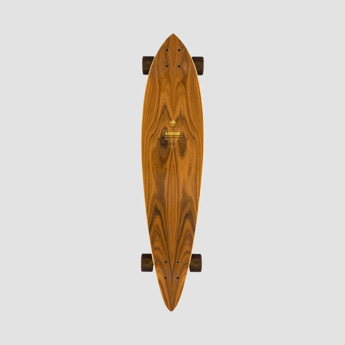 Arbor Groundswell Fish Pintail Longboard Skateboard - 37"