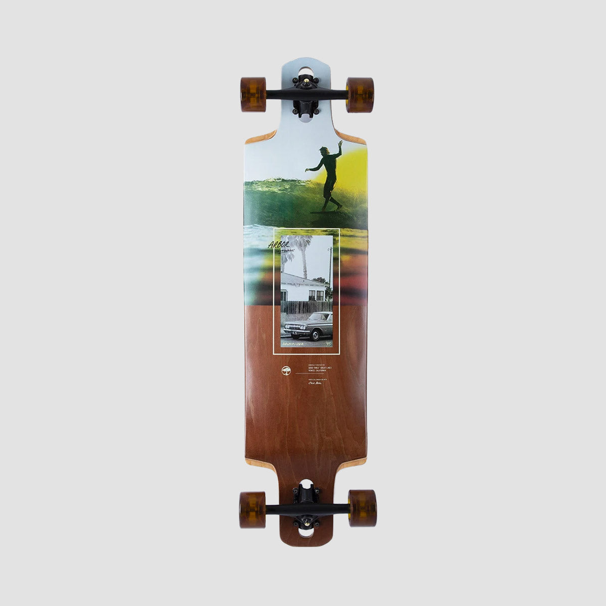 Arbor Photo Dropcruiser Longboard Skateboard - 38"